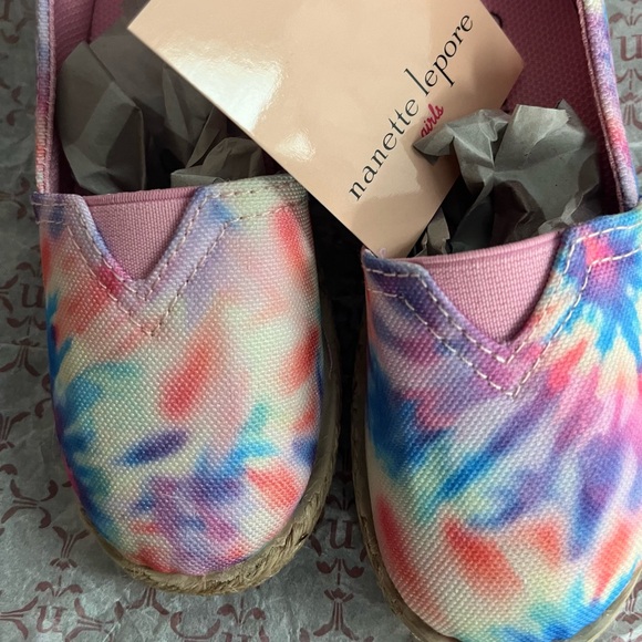 NWT NANETTE LEPORE Slipon Espadrille Flats (Toddler) Size 7 and 8 - Picture 6 of 6